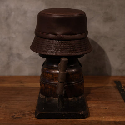 S.B. BUCKET HAT / BROWN COW