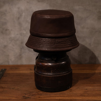 S.B. BUCKET HAT / BROWN COW