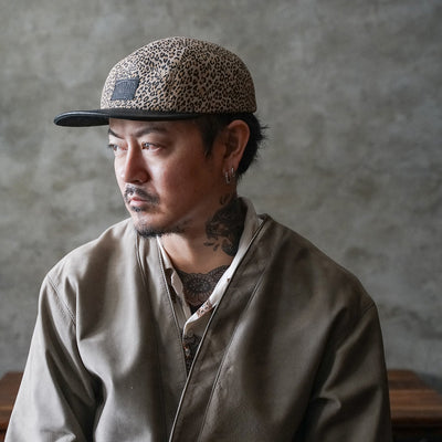 5PANEL CAP / LEOPARD